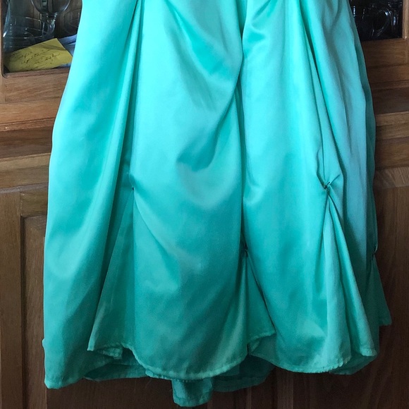 Mint Green Formal Dress - Picture 3 of 4